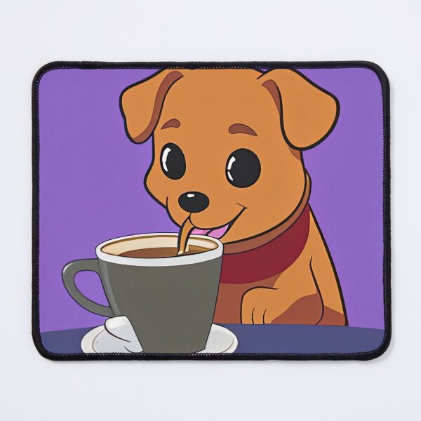 Artikelvorschau, Koffein-Hunde: Energiegeladene Ohren und lebendige Lattes entworfen und verkauft von joomark.