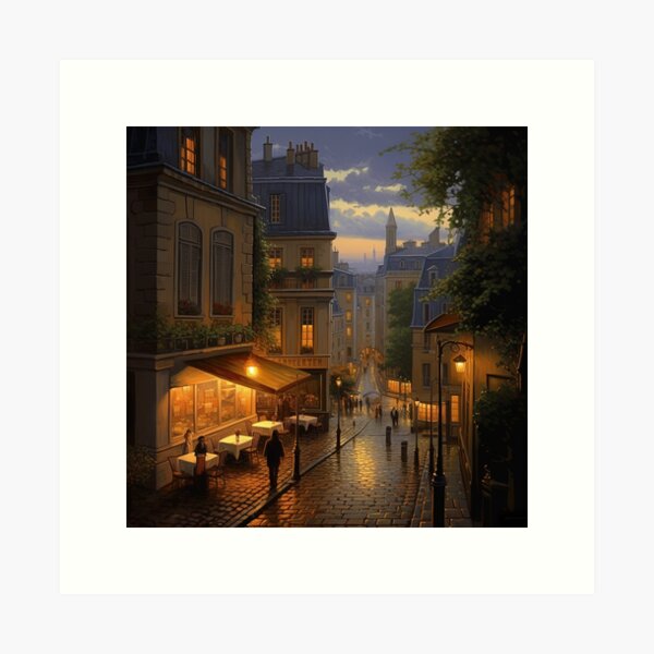 Aperçu de l'œuvre Rues parisiennes créée et vendue par Fotosbysal.