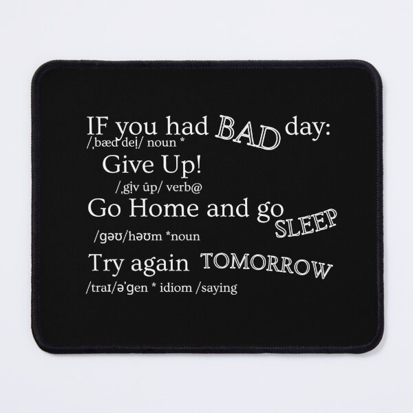 Item preview, If you Had a Bad Day, Give Up -White designed and sold by Limek.