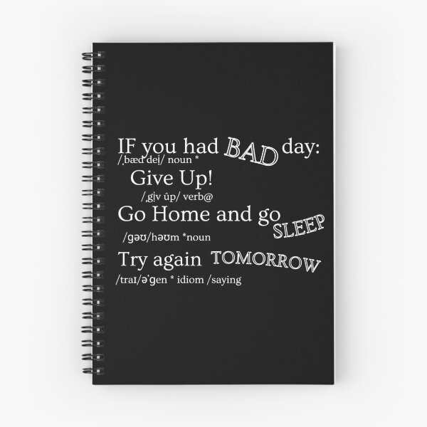 Item preview, If you Had a Bad Day, Give Up -White designed and sold by Limek.