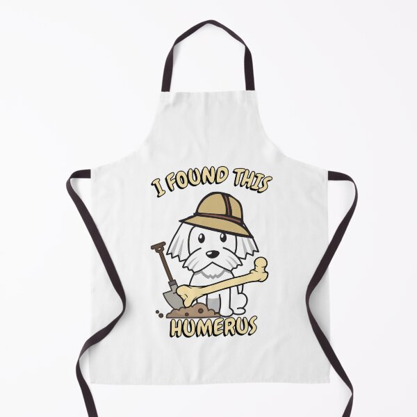 Item preview, I found this humerus Pun - White dog designed and sold by Pet Station.