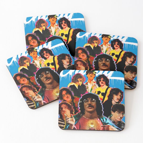 Item preview, Charly Garcia Collage blue designed and sold by Llamenba.