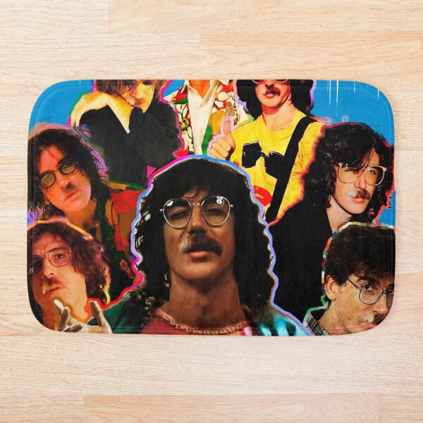 Aperçu de l'œuvre Charly Garcia Collage blue créée et vendue par Llamenba.