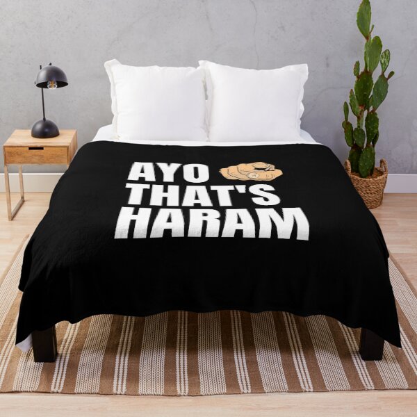 Item preview, That's Haram Text Design (White) designed and sold by TheMuzlimz.