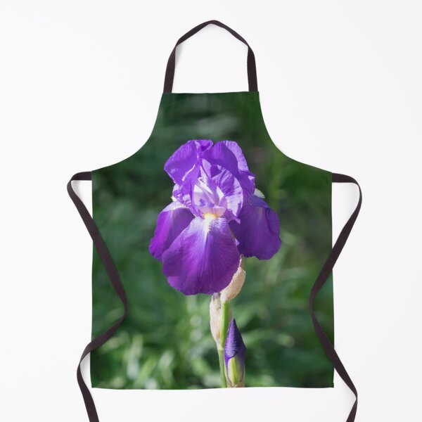 Item preview, Single Amethyst Purple German Iris Bloom designed and sold by Georgia Mizuleva.
