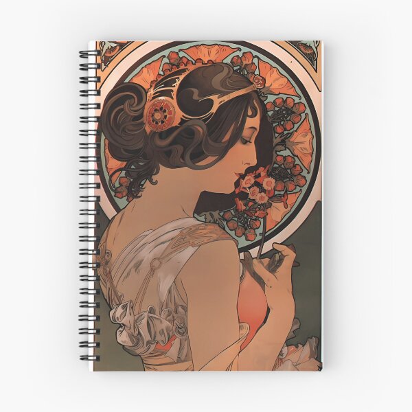 Artikelvorschau, Alphonse Mucha, Cow Slip, Jugendstil entworfen und verkauft von NouveauEra.