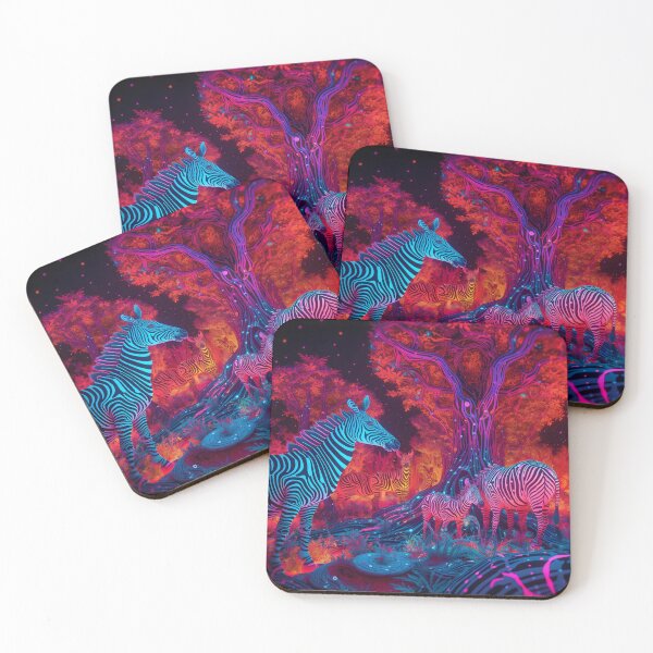 Item preview, Psychedelic Zebras designed and sold by MongLongStudio.