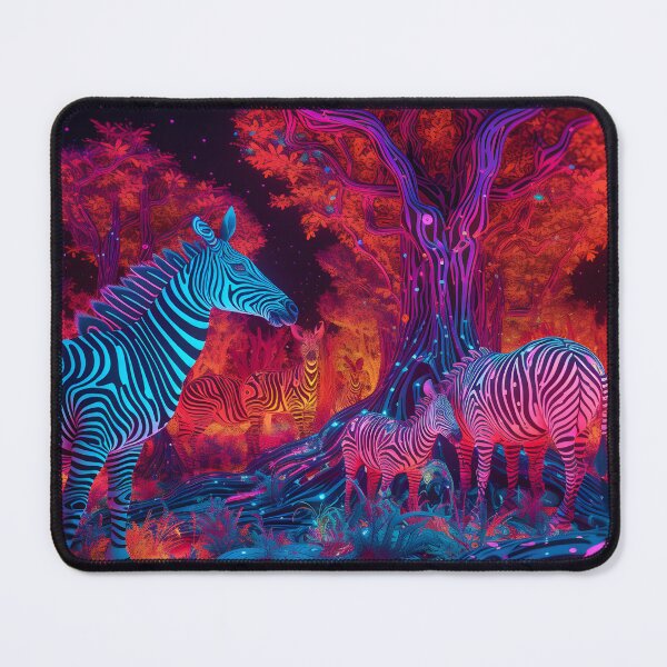 Item preview, Psychedelic Zebras designed and sold by MongLongStudio.