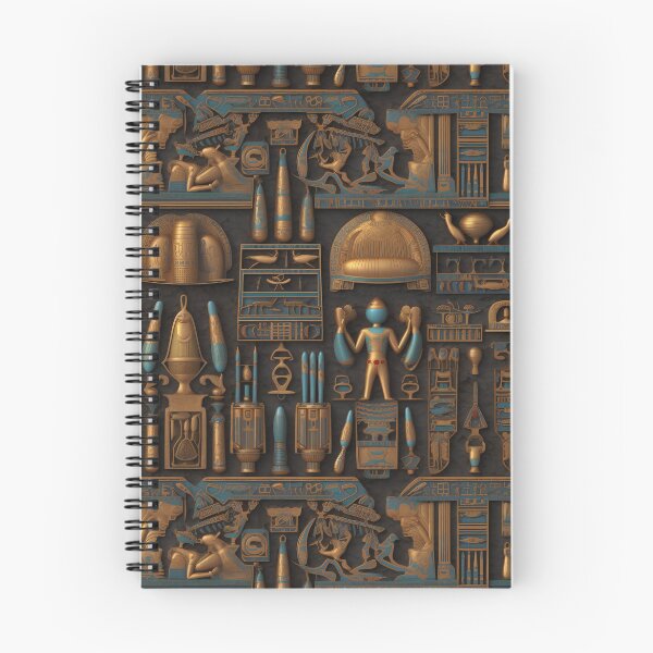 Item preview, golden seamless fantasy egypt pattern - Different pattern size? Email me - designed and sold by Picture-Art.