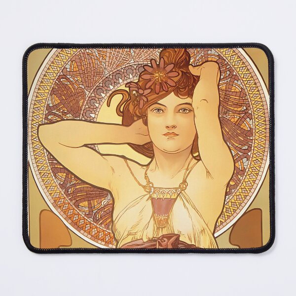Item preview, Alphonse Mucha, Amethyst, Art Nouveau designed and sold by NouveauEra.