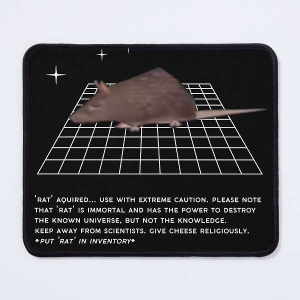 Item preview, Rat Aquired Videogame Lore designed and sold by Jeffrey Rains.
