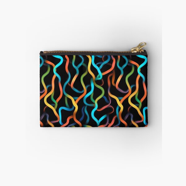 Item preview, abstract colorfull seamless neon shapes pattern - Different pattern size? Email me -  designed and sold by Picture-Art.