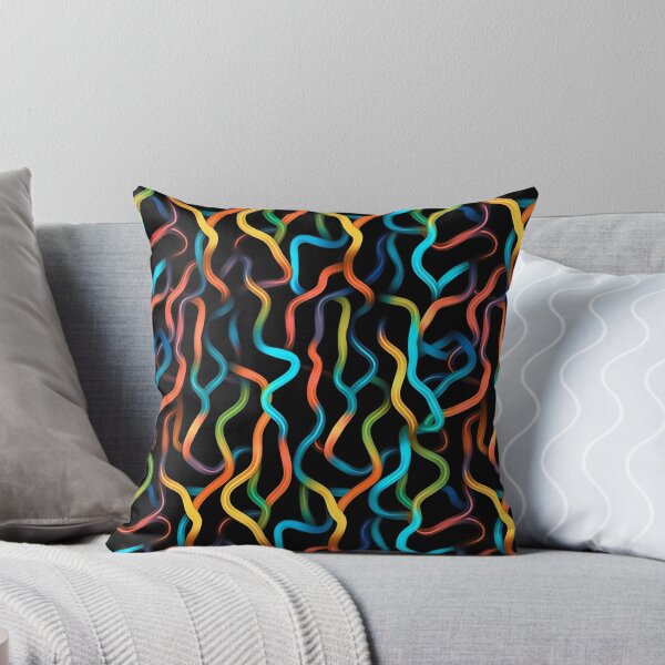 Item preview, abstract colorfull seamless neon shapes pattern - Different pattern size? Email me -  designed and sold by Picture-Art.