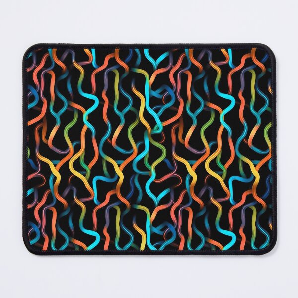 Item preview, abstract colorfull seamless neon shapes pattern - Different pattern size? Email me -  designed and sold by Picture-Art.