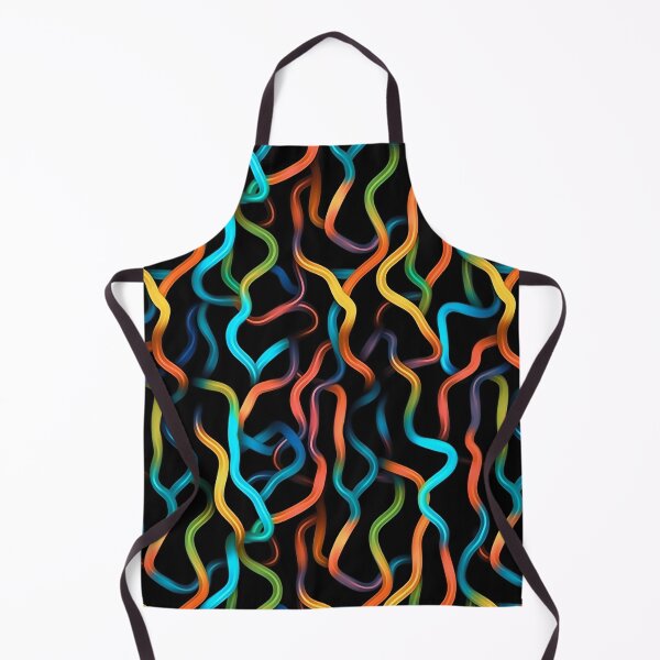 Item preview, abstract colorfull seamless neon shapes pattern - Different pattern size? Email me - designed and sold by Picture-Art.