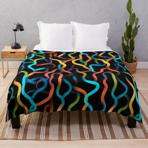 Item preview, abstract colorfull seamless neon shapes pattern - Different pattern size? Email me -  designed and sold by Picture-Art.