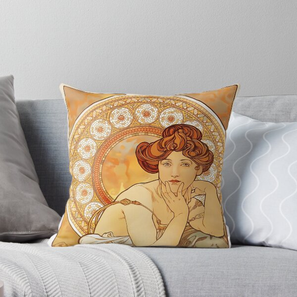 Item preview, Alphonse Mucha, Topaz, Art Nouveau designed and sold by NouveauEra.