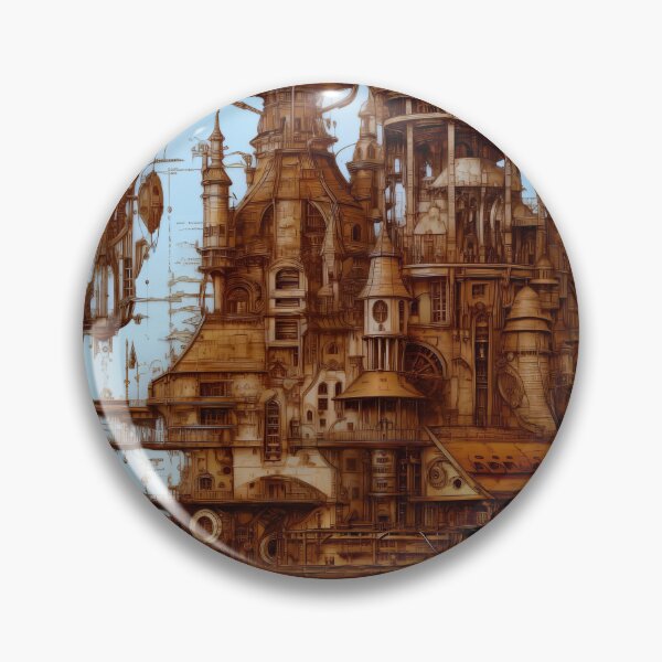 Artikelvorschau, Steampunk-Schlossturm entworfen und verkauft von entwithanaxe.