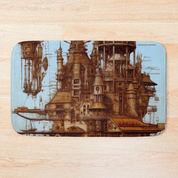 Item preview, Steampunk Castle Tower designed and sold by entwithanaxe.
