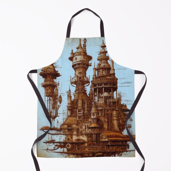 Item preview, Steampunk Castle Tower designed and sold by entwithanaxe.