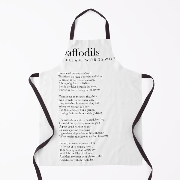 Item preview, Daffodils - William Wordsworth Poem - Literature - Typography Print 1 designed and sold by Studio Grafiikka.