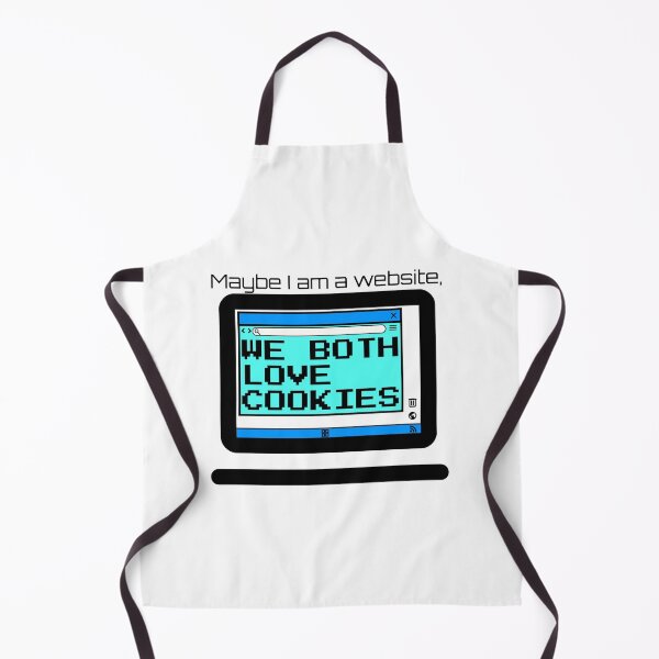 Artikelvorschau, Vielleicht bin ich eine Website, wir beide lieben Cookies entworfen und verkauft von TextEccentrics.