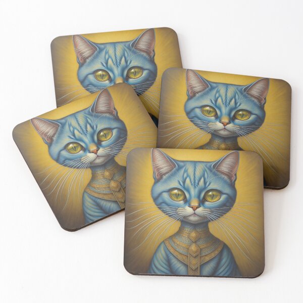 Item preview, Blue Hepatizing Cat  by Perceptual Paradox Creations designed and sold by hobbit73.