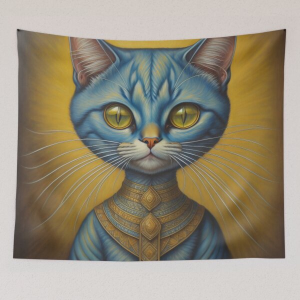 Item preview, Blue Hepatizing Cat  by Perceptual Paradox Creations designed and sold by hobbit73.