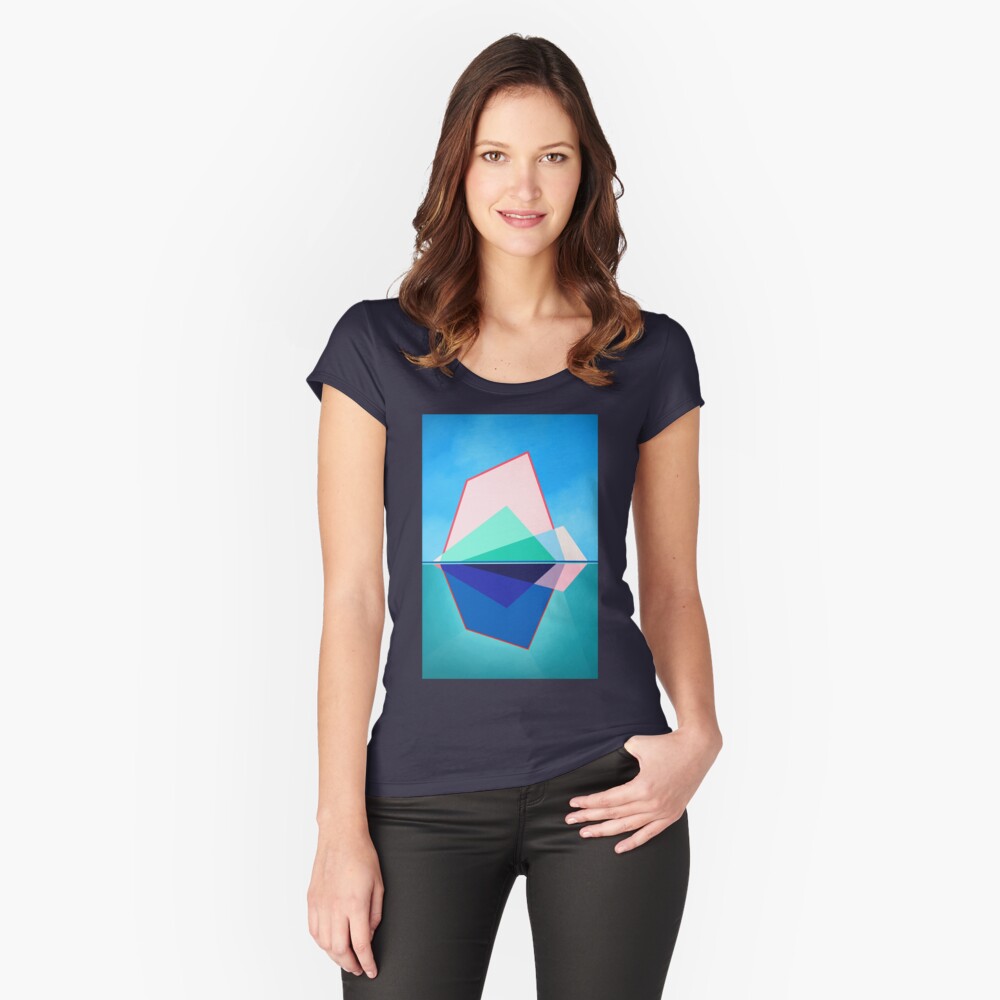 Item preview, Fitted Scoop T-Shirt designed and sold by missjuliec.