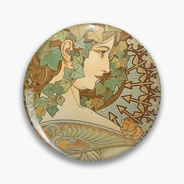 Item preview, Alfonso Mucha, Laurel, Art Nouveau, designed and sold by NouveauEra.