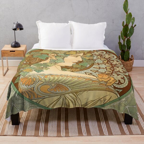 Item preview, Alphonse Mucha, Laurel, Art Nouveau, designed and sold by NouveauEra.