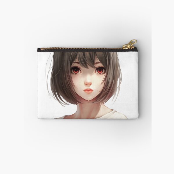 Item preview, Red-eyed Manga Girl: Intensity and Mystery designed and sold by Neuronexia.