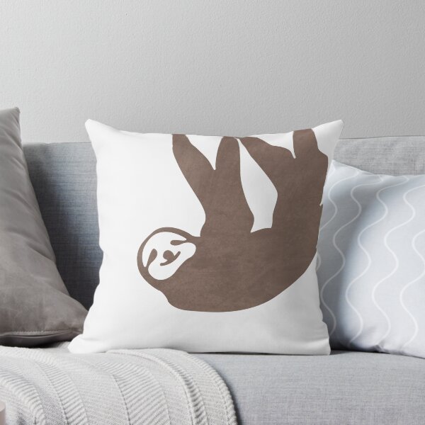 Item preview, Minimal Sloth Silhouette - Scandinavian Nursery Decor - Animal Friends - For Kids Room - Brown designed and sold by Studio Grafiikka.