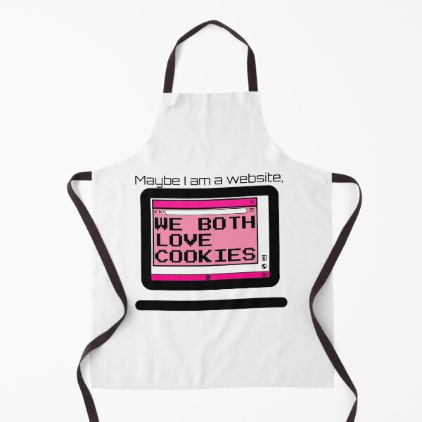 Artikelvorschau, Vielleicht bin ich eine Website, wir beide lieben Cookies entworfen und verkauft von TextEccentrics.