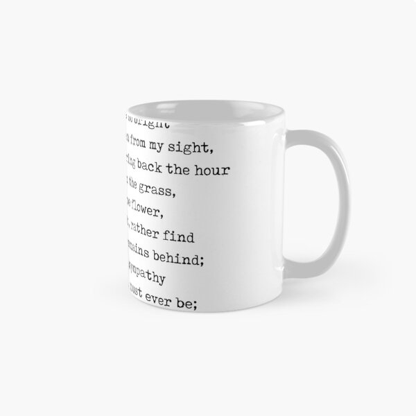 Item preview, Splendour In The Grass - William Wordsworth Poem - Literature - Typewriter Print 1 designed and sold by Studio Grafiikka.