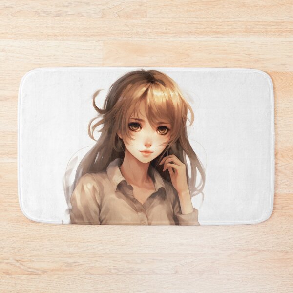 Item preview, Brunette with Mid-Blonde Hair: Elegance and Charm designed and sold by Neuronexia.
