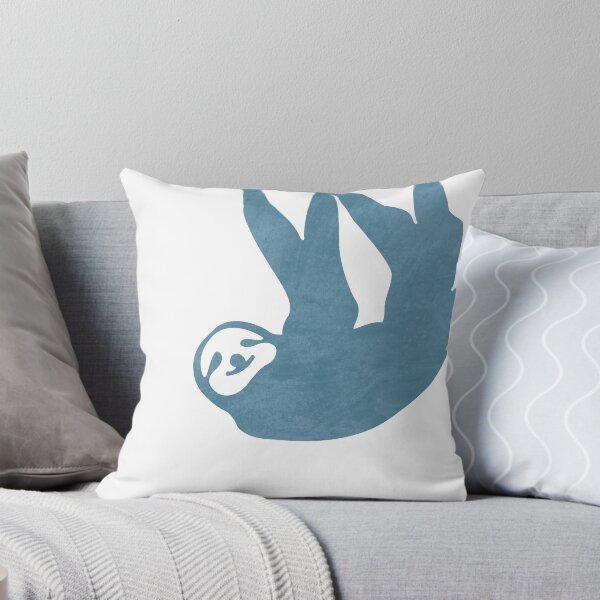 Item preview, Blue Sloth Silhouette - Scandinavian Nursery Decor - Animal Friends - For Kids Room - Minimal designed and sold by Studio Grafiikka.