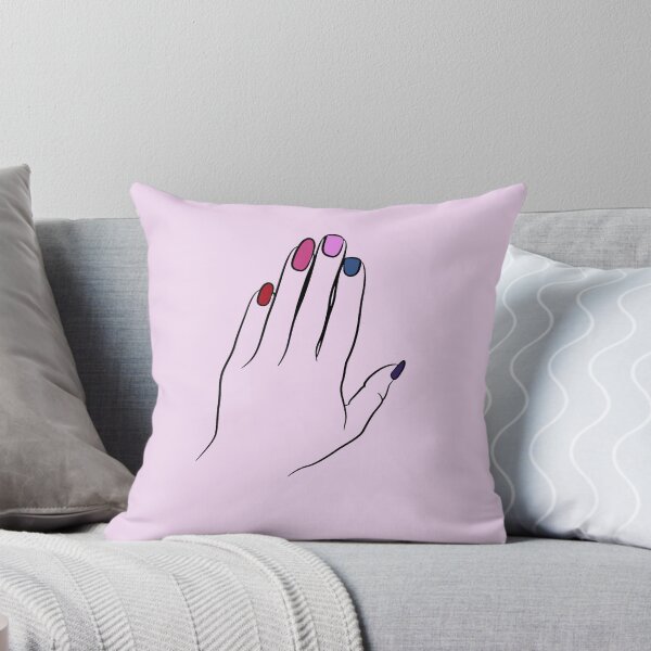 Item preview, Wlw Bi Pride Manicure designed and sold by zaykovadesigns.