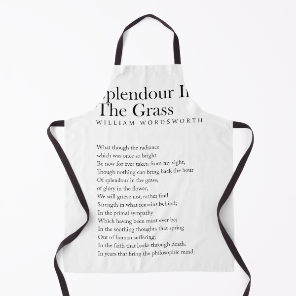Item preview, Splendour In The Grass - William Wordsworth Poem - Literature - Typography Print 2 designed and sold by Studio Grafiikka.