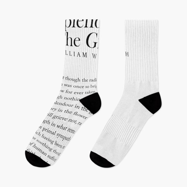 Item preview, Splendour In The Grass - William Wordsworth Poem - Literature - Typography Print 2 designed and sold by Studio Grafiikka.