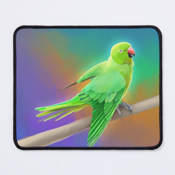 Item preview, Happy Indian Ringneck Parakeet Painting designed and sold by KCGillies.