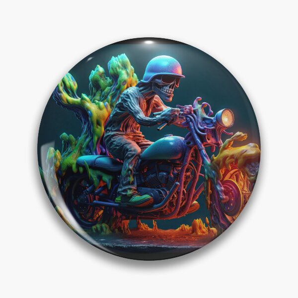Item preview, Mushroom Man On A Waxy Bike designed and sold by Diego Re.