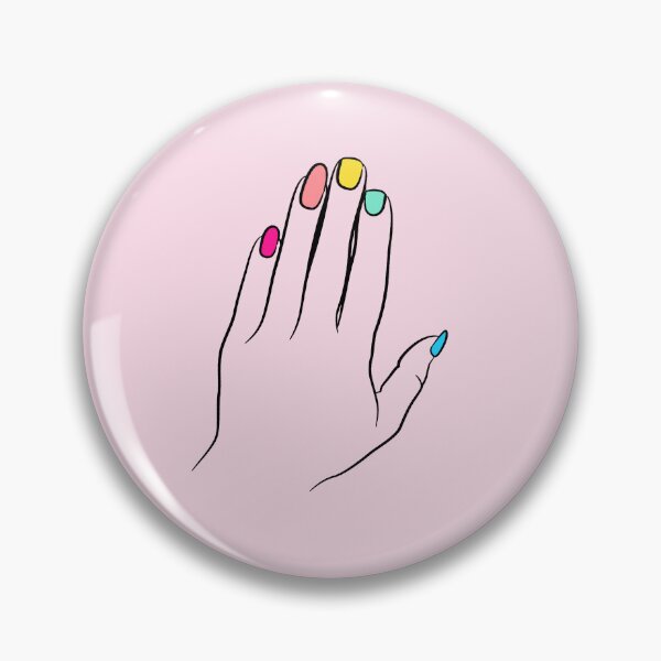 Item preview, Wlw Pan Gay Queer Manicure designed and sold by zaykovadesigns.