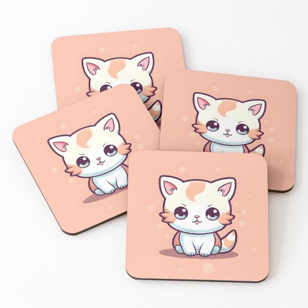 Item preview, Cute Cat in Drawing Style: Sweetness and Adorability in a Captivating World designed and sold by Neuronexia.
