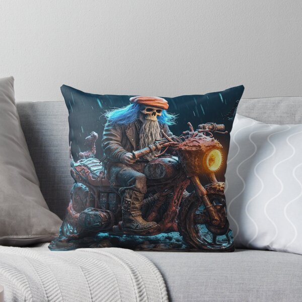 Item preview, Bad Ass Biker With On A Organic Bike designed and sold by Diego Re.