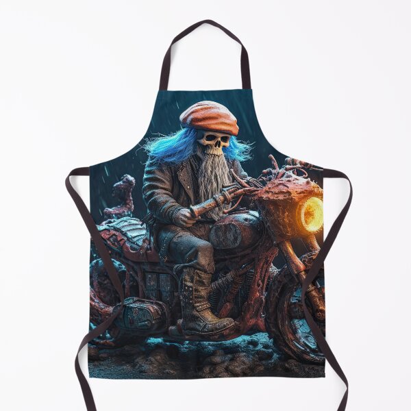 Item preview, Bad Ass Biker With On A Organic Bike designed and sold by Diego Re.