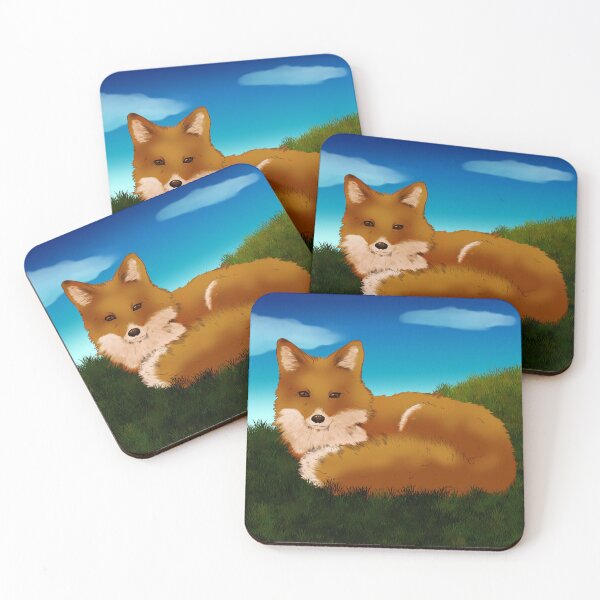 Item preview, Fox on a Sunny Day designed and sold by AvalonUnmuzzled.