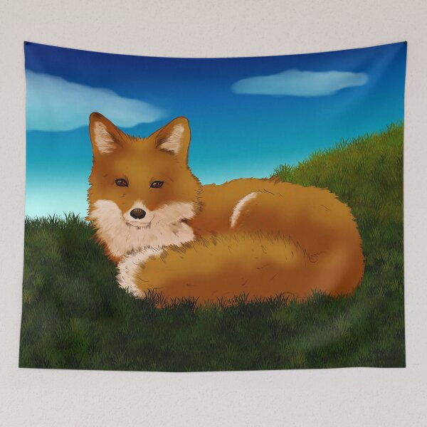 Item preview, Fox on a Sunny Day designed and sold by AvalonUnmuzzled.