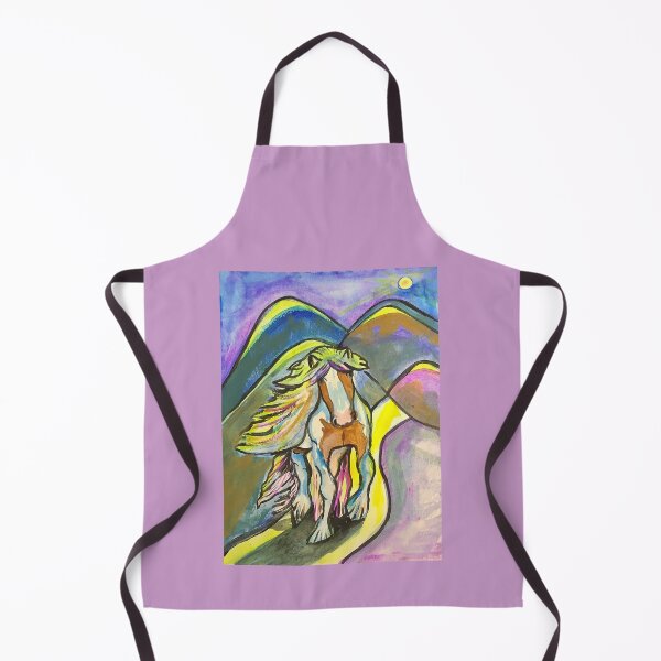 Item preview, Colorful Pony at night, gouache painting designed and sold by altairaleon.