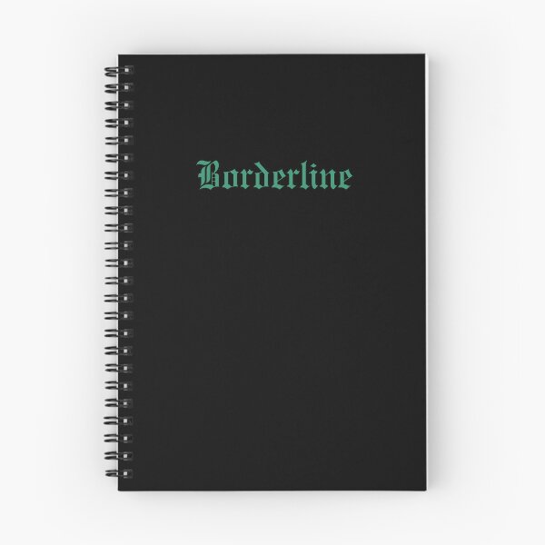 Item preview, Borderline Dark Mint Gothic Text designed and sold by Ninjakandy.
